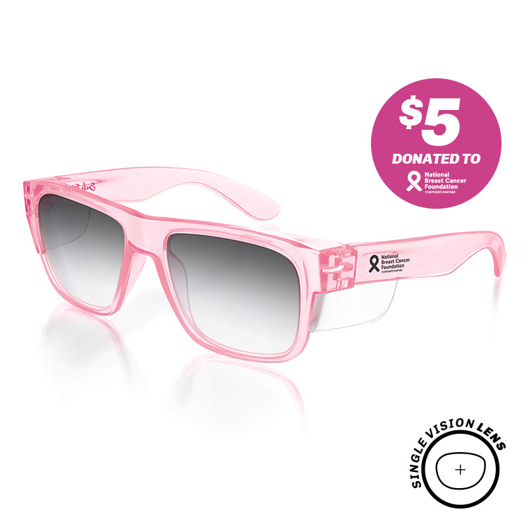 Prescription Fusions NBCF Pink Frame – SafeStyle Eyewear