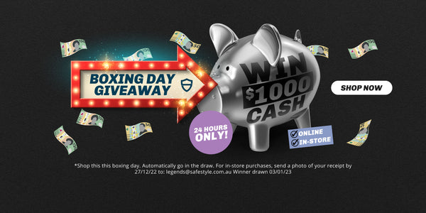 SAFESTYLE $1,000 CASH BOXING DAY GIVEAWAY