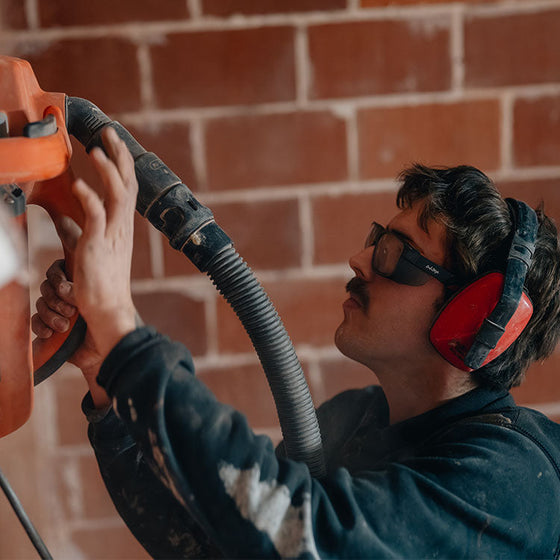 Converts Matte Graphite/Red Frame Clear Lens