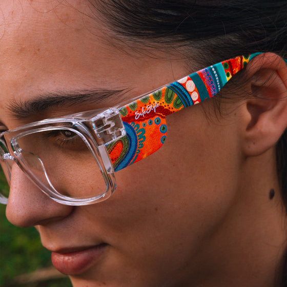 Fusions Clear Frame Art Series V.3 Prescription Safety Glasses