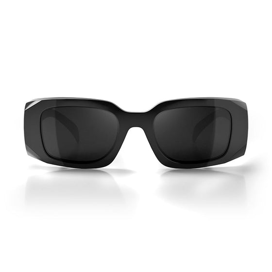 Auras Black Frame Grey Polarised Lens
