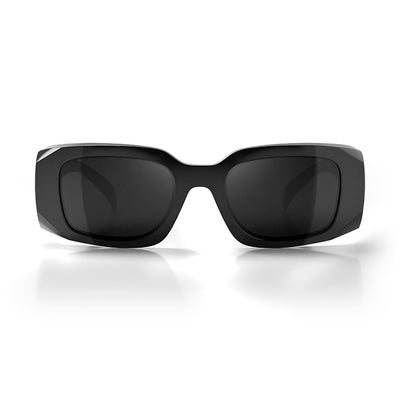 Auras Black Frame Grey Polarised Lens