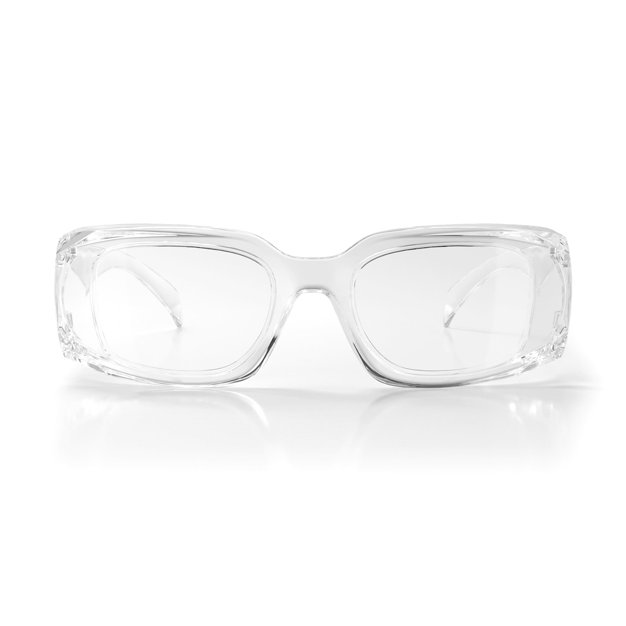 Auras Clear Frame Clear Lens – SafeStyle Eyewear
