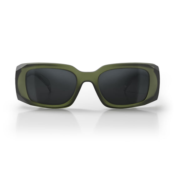 Auras Matte Moss Green Frame Polarised Lens