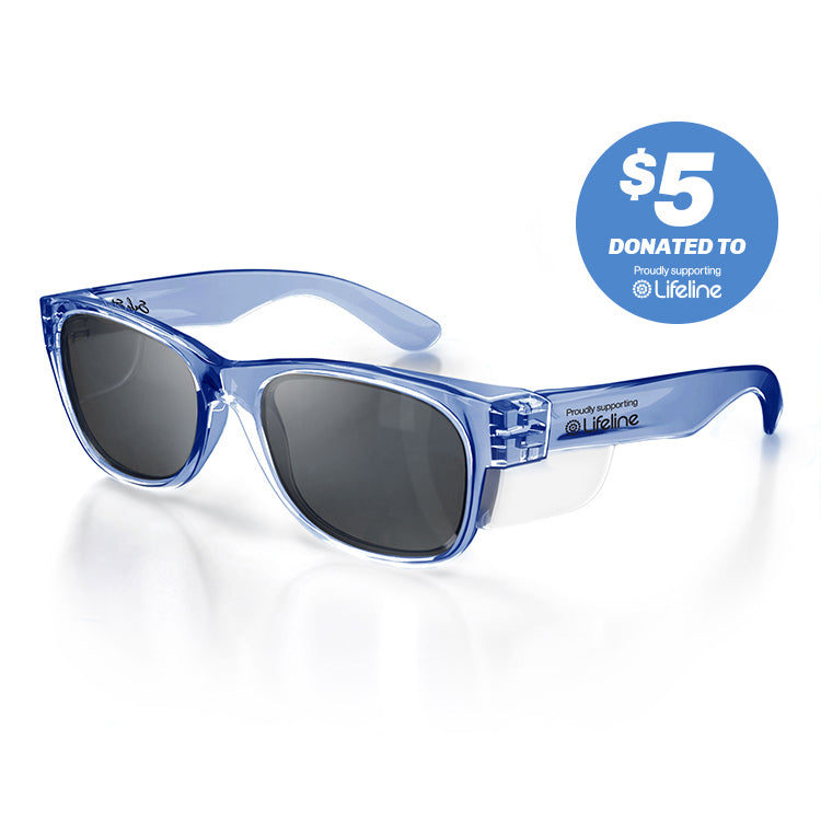 Classics Blue Frame Polarised Lens