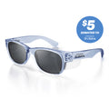 Classics Blue Frame Polarised Lens Safety Glasses