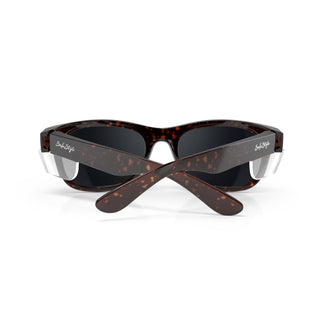 Classics Brown Tort Frame Polarised Lens Safety Glasses