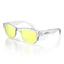 Classics Clear Frame Yellow Lens Safety Glasses