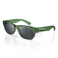 Classics Green Frame Polarised Lens Safety Glasses