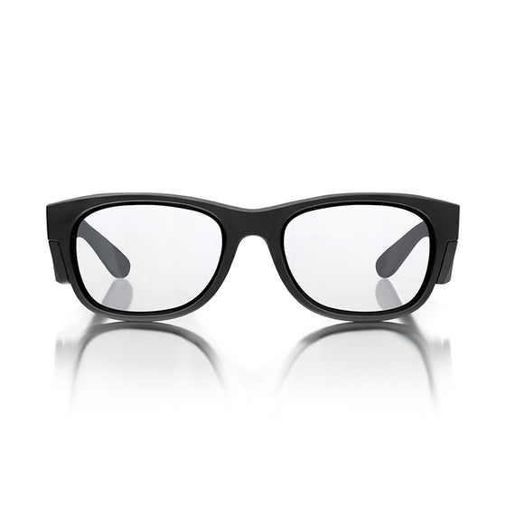 Classics Matte Black Prescription Safety Glasses
