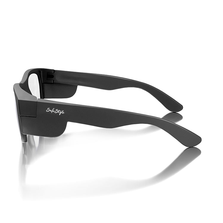 Classics Matte Black Prescription Safety Glasses