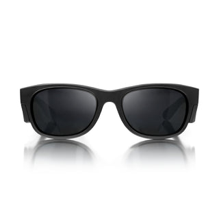 Classics Matte Black Frame Polarised Lens Safety Glasses