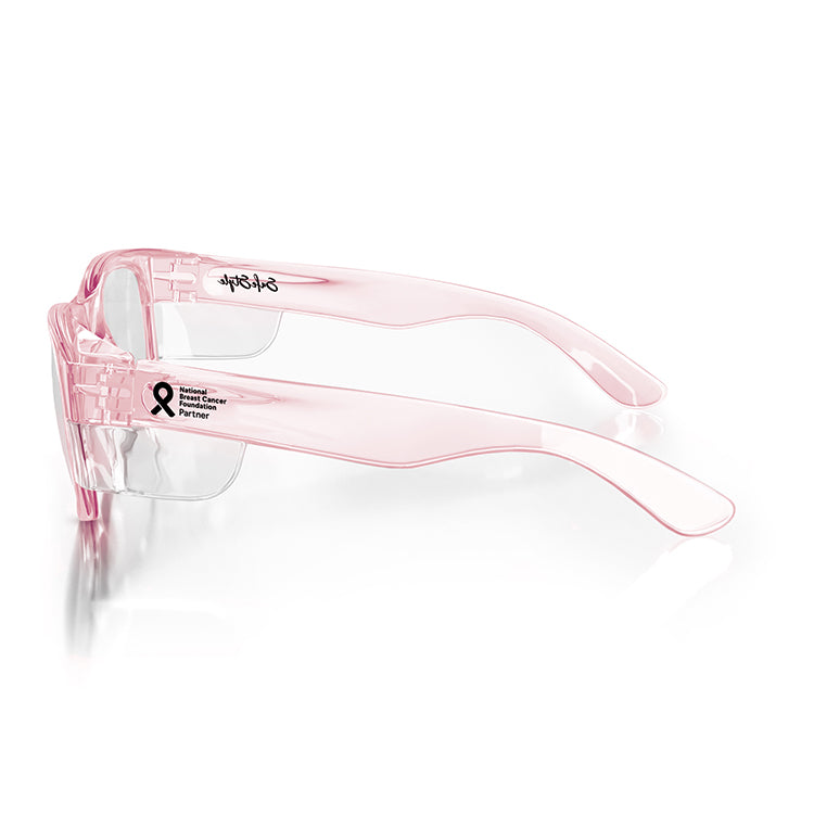 Classics Pink Prescription Safety Glasses – SafeStyle Eyewear