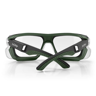 Converts Clear/Green Frame Clear Lens