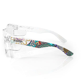 Cruisers Clear Frame Clear Lens Art Series V.2 Safety Glasses