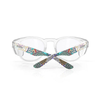 Cruisers Clear Frame Clear Lens Art Series V.2 Safety Glasses