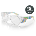 Cruisers Clear Frame Clear Lens Art Series V.3 Safety Glasses