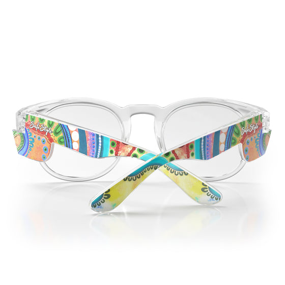 Cruisers Clear Frame Clear Lens Art Series V.3 Safety Glasses