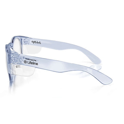 Cruisers Blue Frame Prescription Safety Glasses