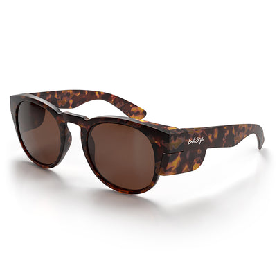 Cruisers Matte Brown Tort Frame Brown Polarised Lens