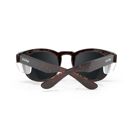 Cruisers Brown Tort Frame Polarised Lens Safety Glasses