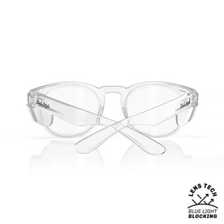 Cruisers Clear Frame Blue Light Blocking Lens Safety Glasses