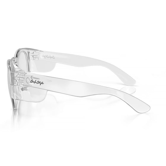 Cruisers Clear Frame Clear Lens Safety Glasses