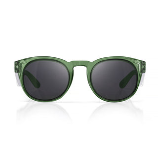 Cruisers Green Frame Polarised Lens Safety Glasses