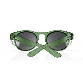 Cruisers Green Frame Polarised Lens Safety Glasses