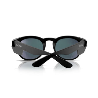 Cruisers Matte Black Frame Mirrors Blue Polarised Safety Glasses