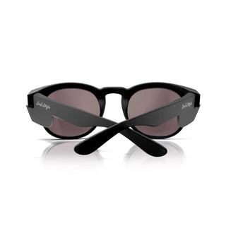 Cruisers Matte Black Frame Mirrors Red Polarised Safety Glasses
