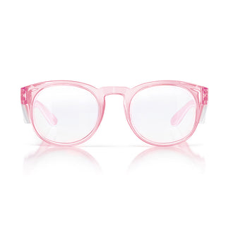 Cruisers Pink Frame Clear Lens Safety Glasses