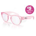Cruisers Pink Frame Clear Lens Safety Glasses