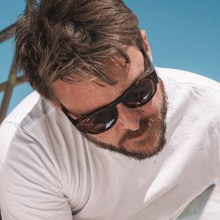 Cruisers Matte Brown Tort Frame Brown Polarised Lens Safety Glasses