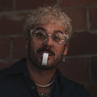 Harps Clear Frame Clear Lens Safety Glasses