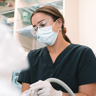 Lites Round Clear Frame Clear Lens Safety Glasses