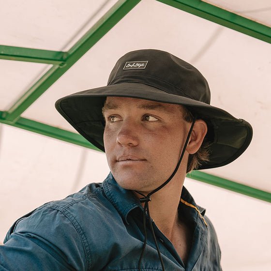 Worksite To Weekend Flap Bucket Hat