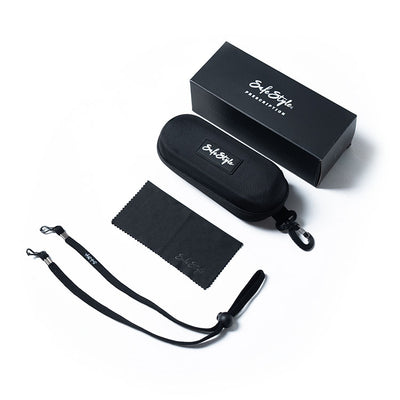 Harps Black Frame Prescription Safety Glasses