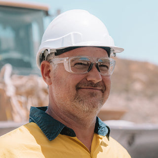 Rapids Clear Frame Clear Lens Safety Glasses