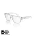 Fusions Kids Clear Frame Clear Lens Safety Glasses