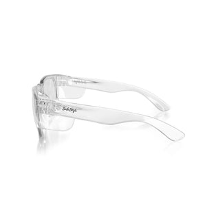 Fusions Kids Clear Frame Clear Lens Safety Glasses
