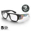 Fusions Matte Black Frame Art Series V.3 Prescription Safety Glasses