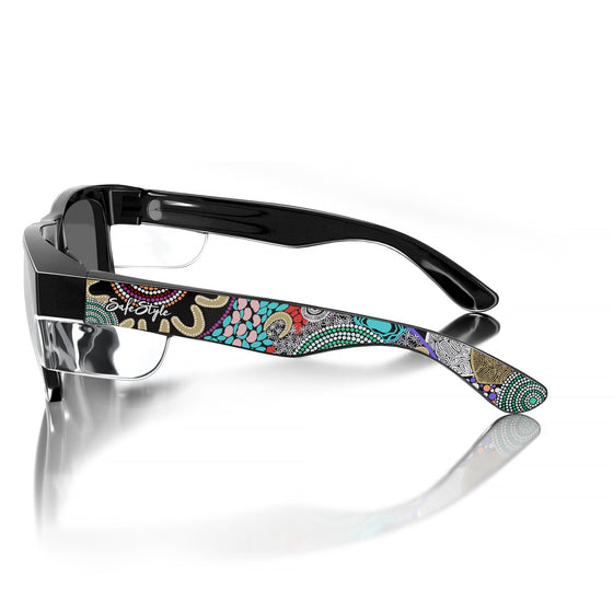 Fusions Black Frame Polarised Lens Art Series V.2 Safety Glasses