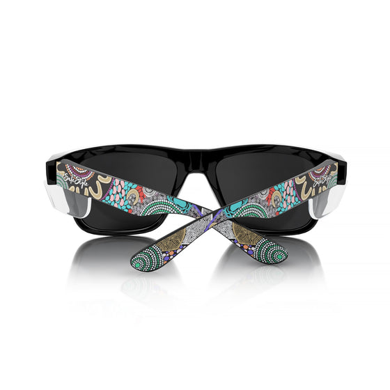 Fusions Black Frame Polarised Lens Art Series V.2 Safety Glasses