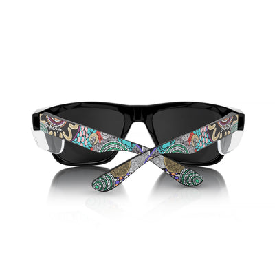 Fusions Black Frame Polarised Lens Art Series V.2