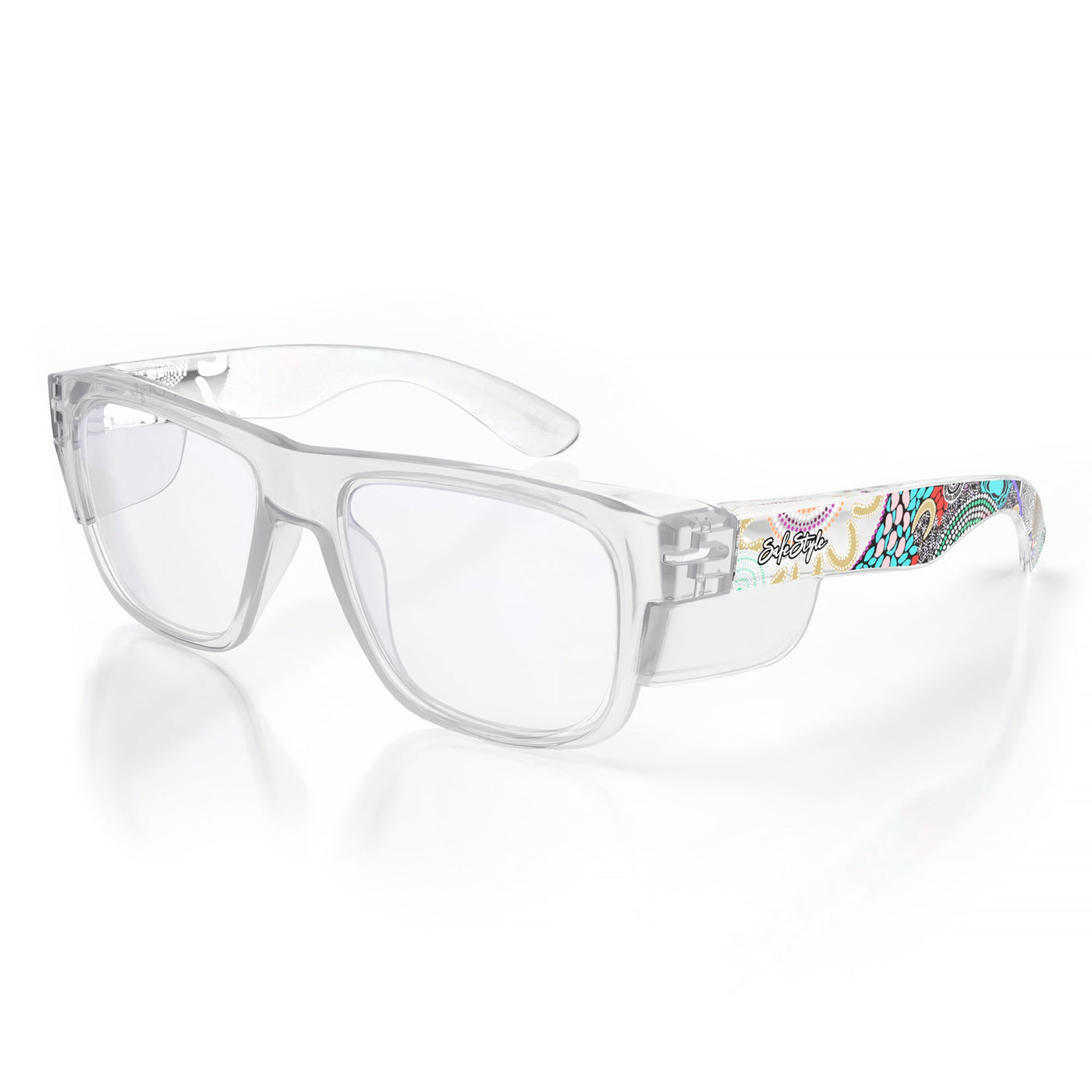 Fusions Clear Frame Clear Lens Art Series V.2