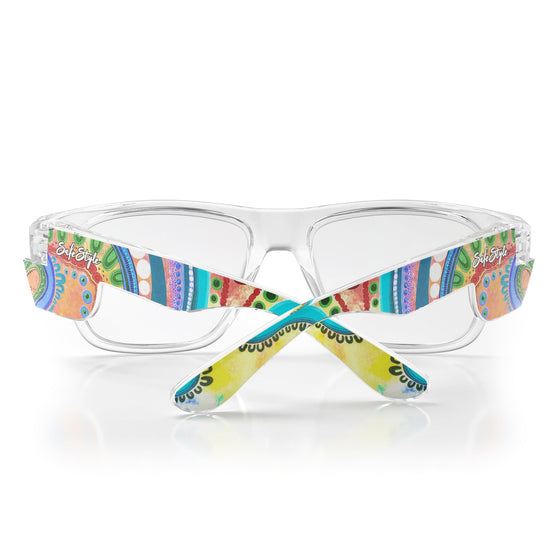Fusions Clear Frame Art Series V.3 Prescription Safety Glasses
