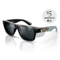 Fusions Black Frame Polarised Lens Art Series V.2 Safety Glasses