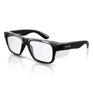 Fusions Black Prescription Safety Glasses