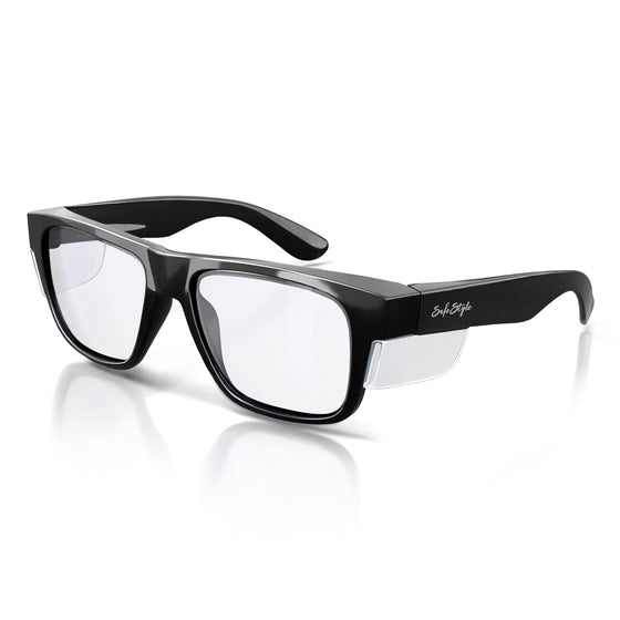 Fusions Black Prescription Safety Glasses